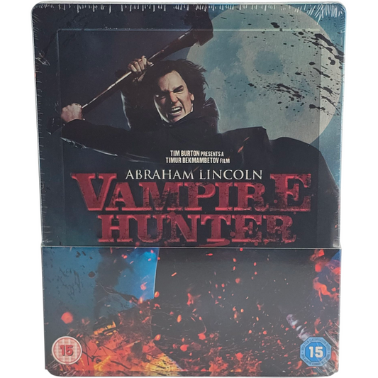 Abraham Lincoln : Chasseur de vampires (2012) – SteelBook Blu-ray – Zone libre – vue 2
