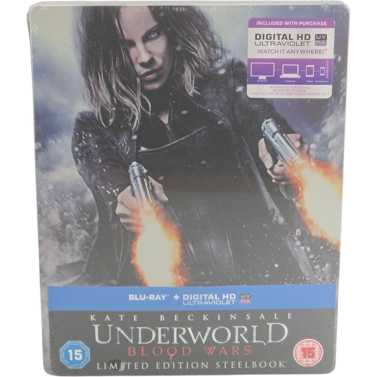 Underworld - Blood Wars Blu-Ray Steelbook Kate Beckinsale 2016 Region B