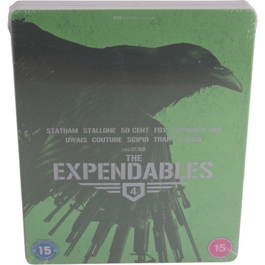 The Expendables 4 Steelbook 4K Ultra HD + Blu-ray  Édition limitée 2023  Zone B