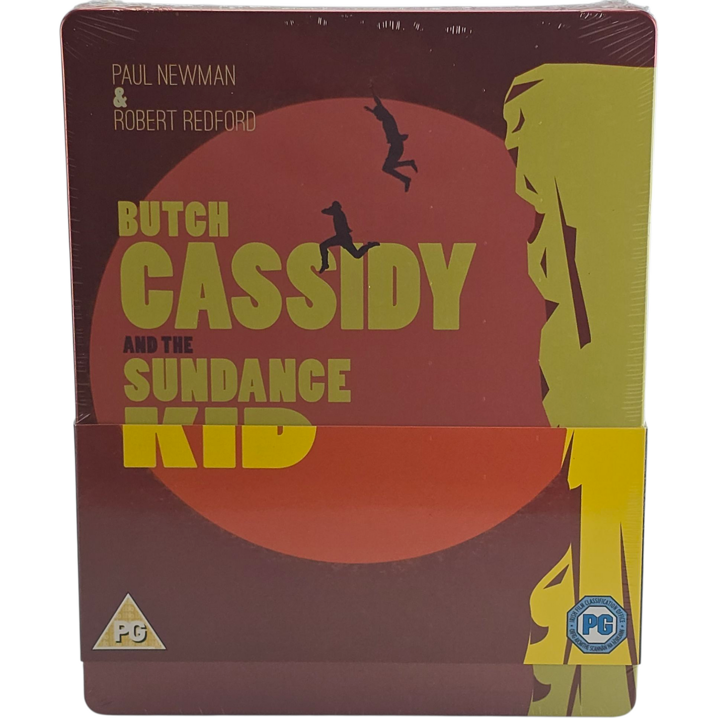Butch Cassidy and the Sundance Kid Blu-ray Steelbook Paul Newman, Redford,Libre