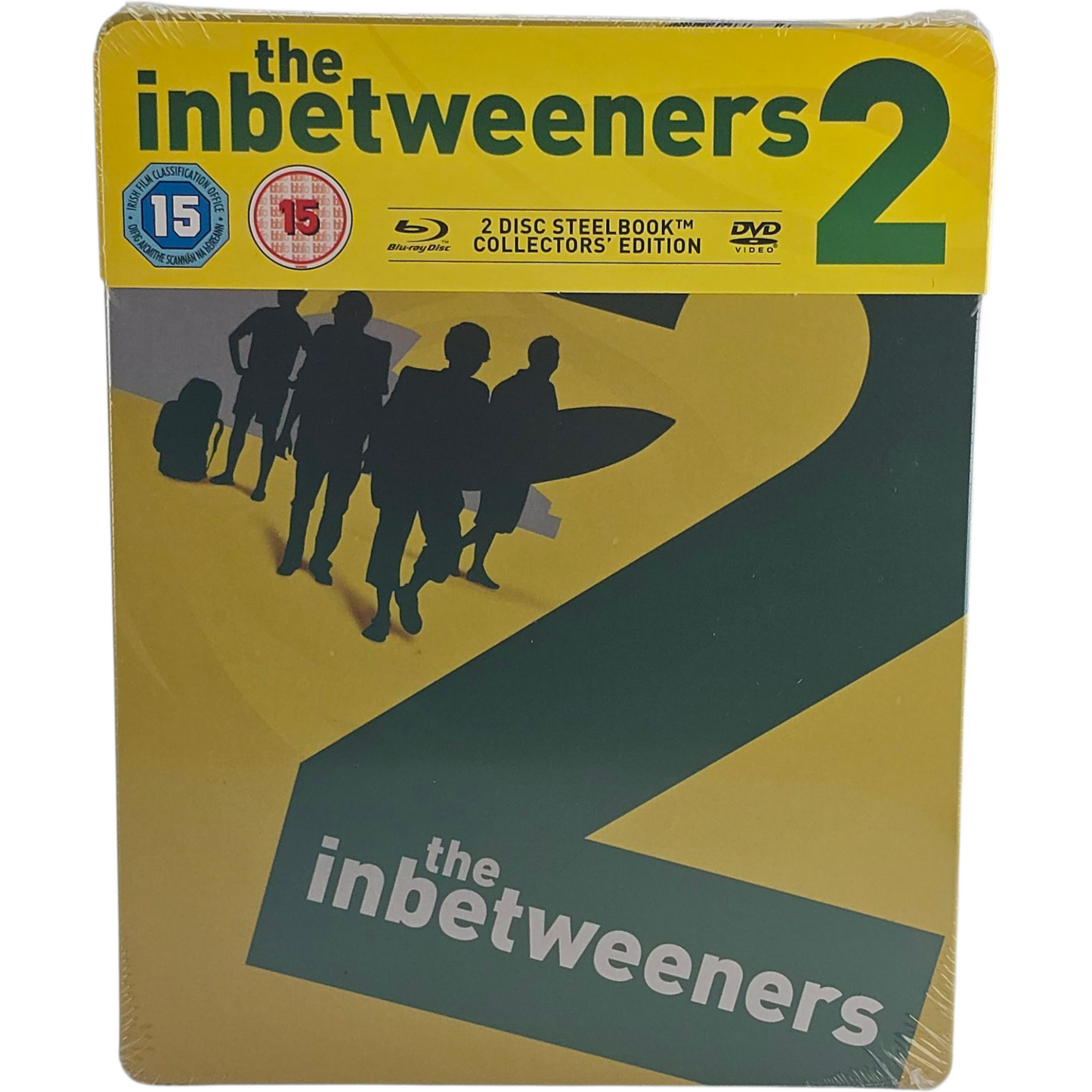 The Inbetweeners 2 Blu-ray + DVD SteelBook Double Play Édition Limitée Region B