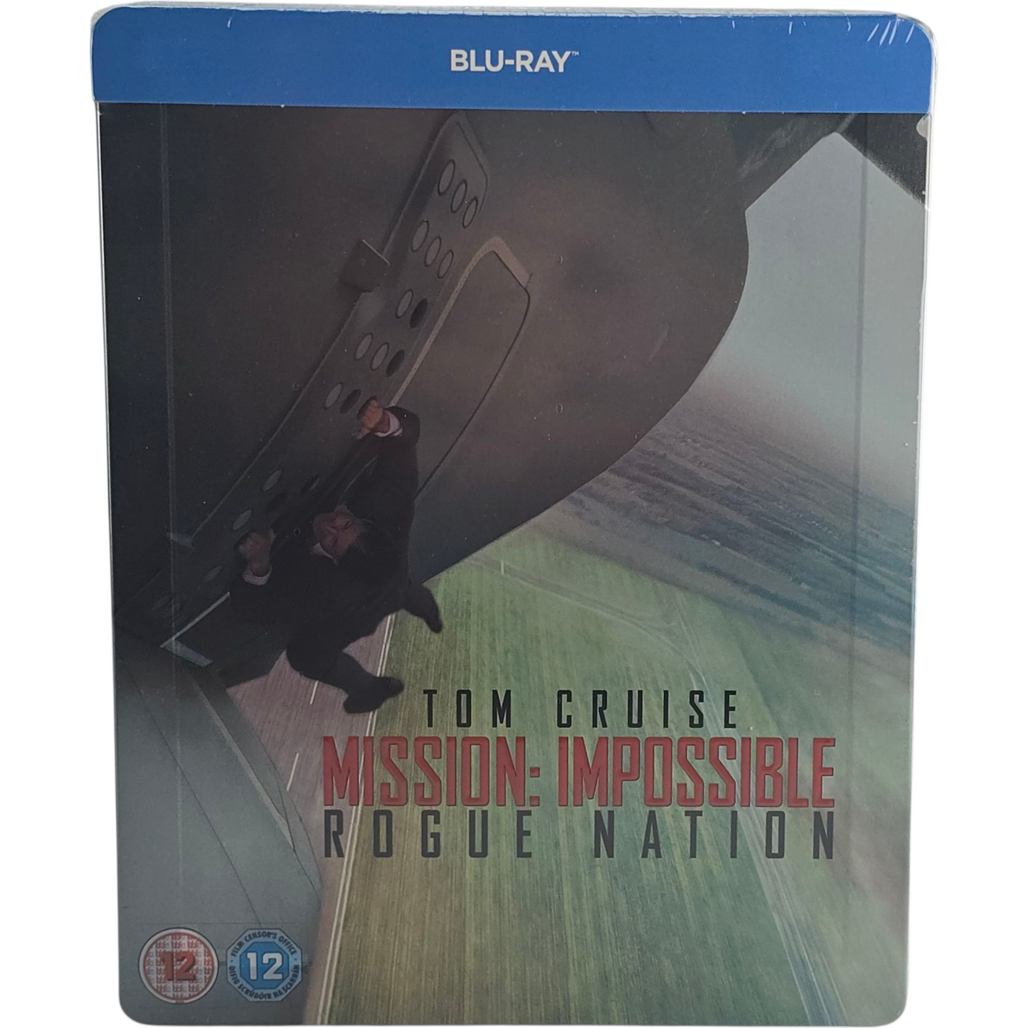 Mission Impossible Rogue Nation Blu-ray SteelBook Débossé Tom Cruise Zavvi Libre