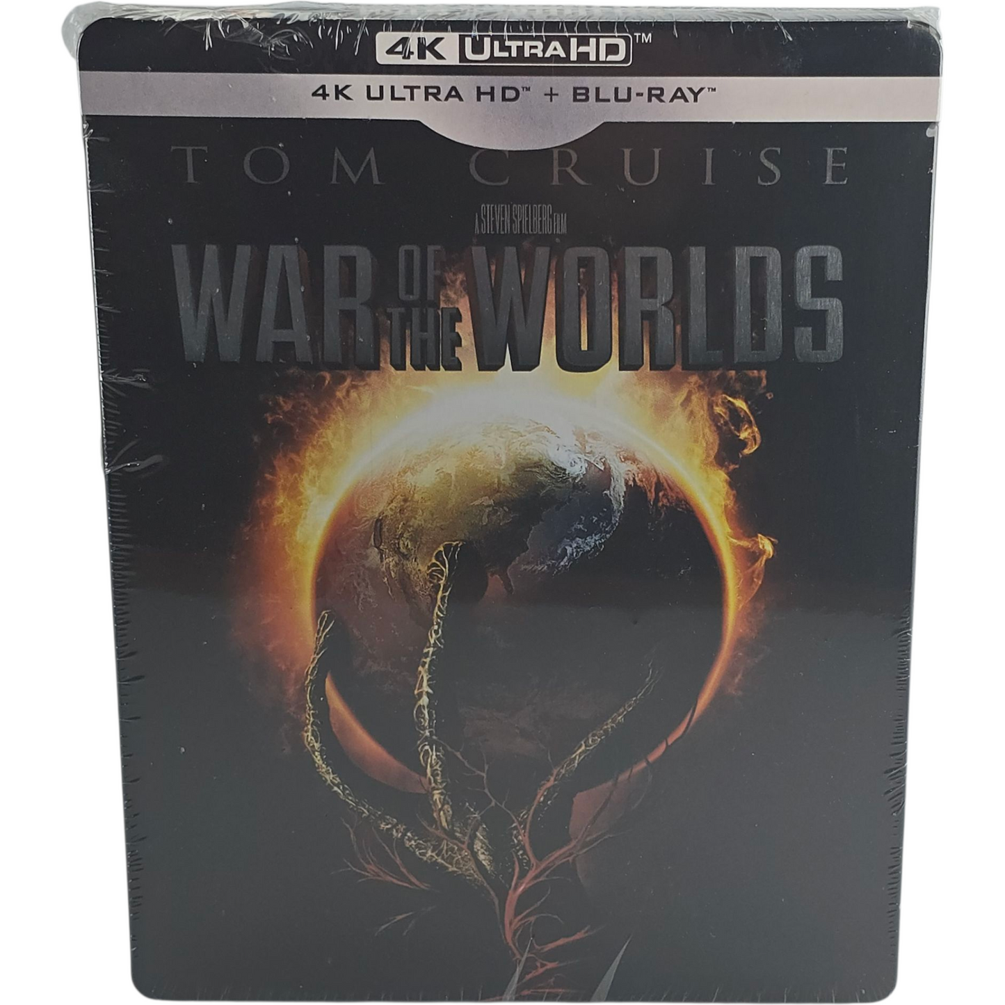 War of the Worlds Blu-ray 4K Ultra HD + Blu-ray SteelBook Zavvi Spielberg B