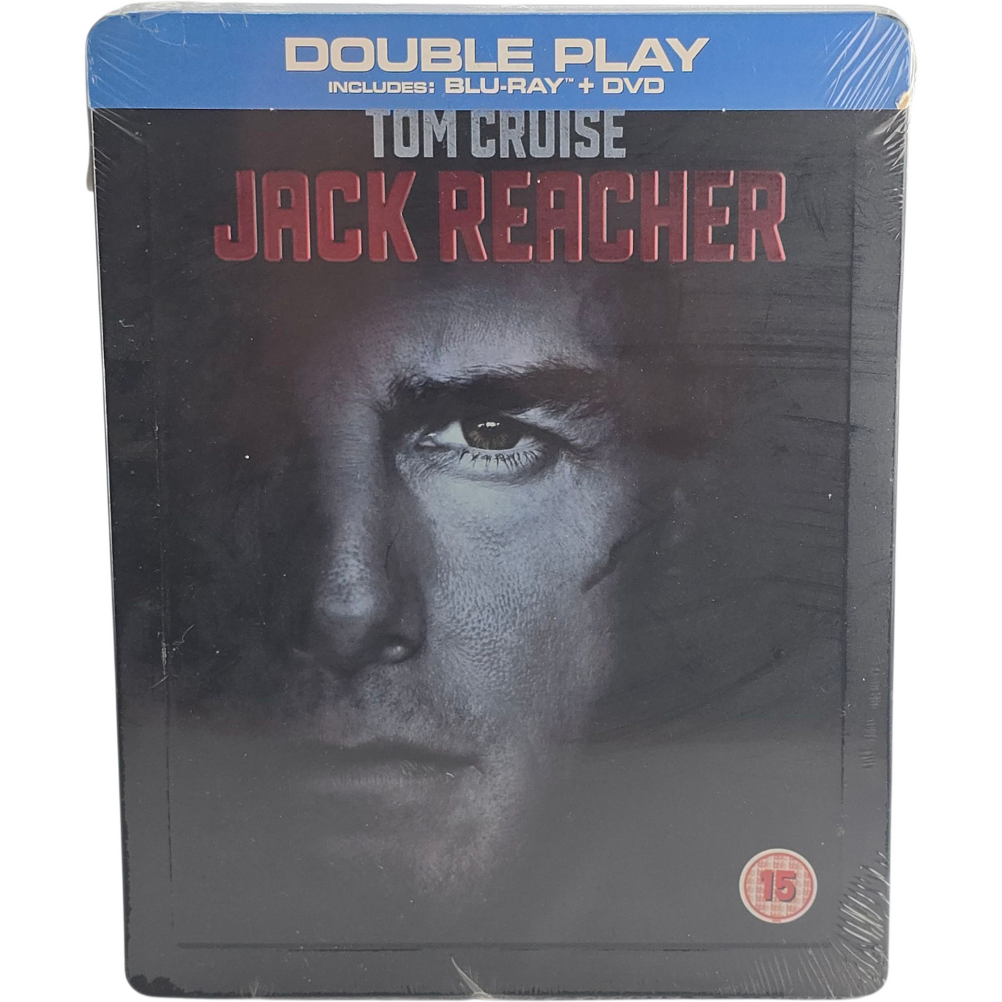 Jack Reacher SteelBook Débossé 2013 Blu-ray + DVD Tom Cruise Region Libre