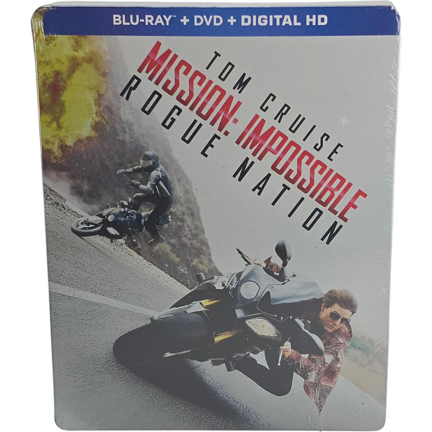 Mission: Impossible - Rogue Nation Blu-ray SteelBook DVD +  Blu-ray  Zone A