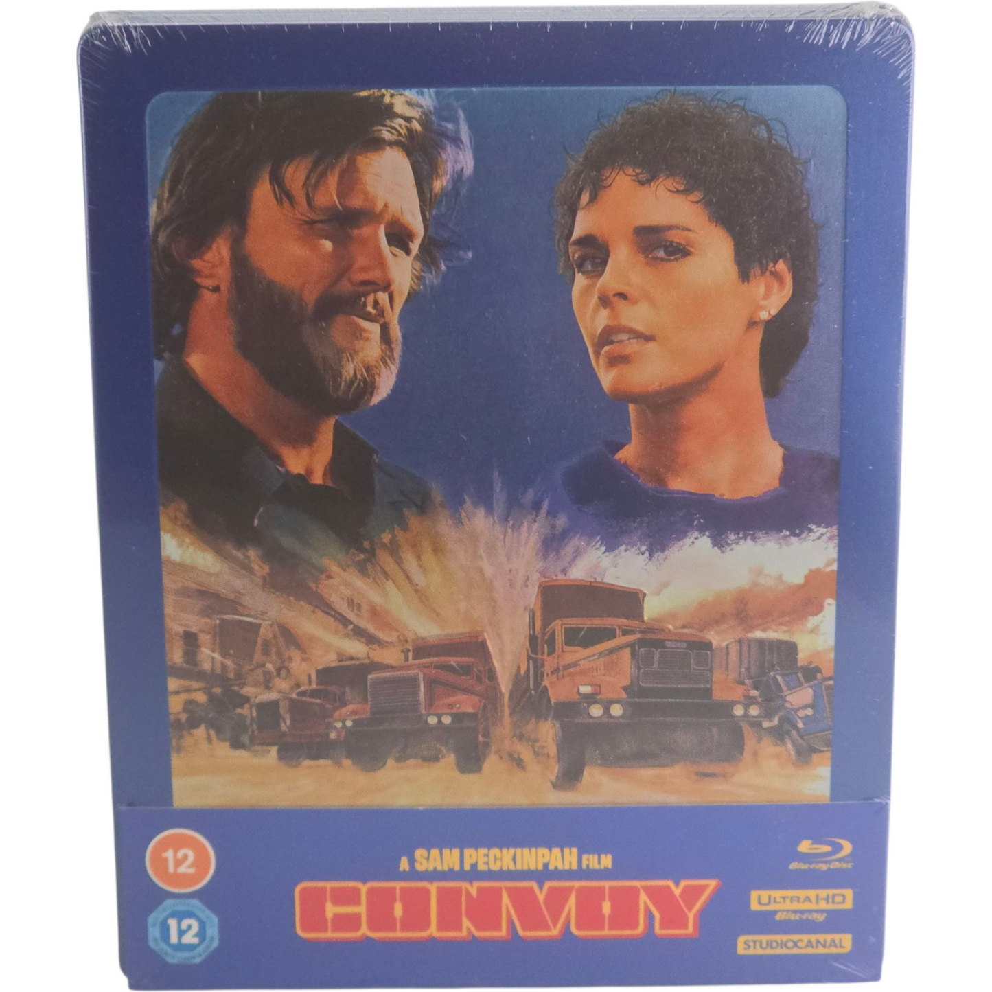 Convoy 4K Ultra HD + Blu-ray Steelbook Débossé Sam Peckinpah 2024 Zone B