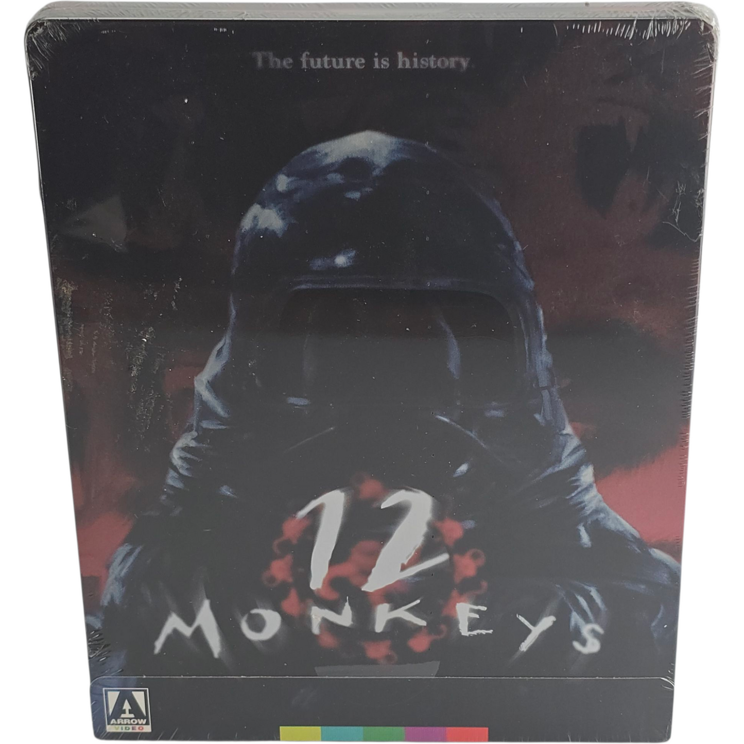 12 Monkeys Blu-ray Steelbook 1995 Bruce Willis, Brad Pitt Arrow 2021 Zone A
