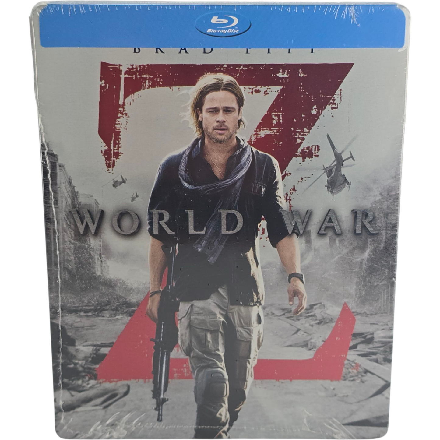 World War Z Brad Pitt 2013 Blu-ray Steelbook Exclusivité Best Buy Zone Libre