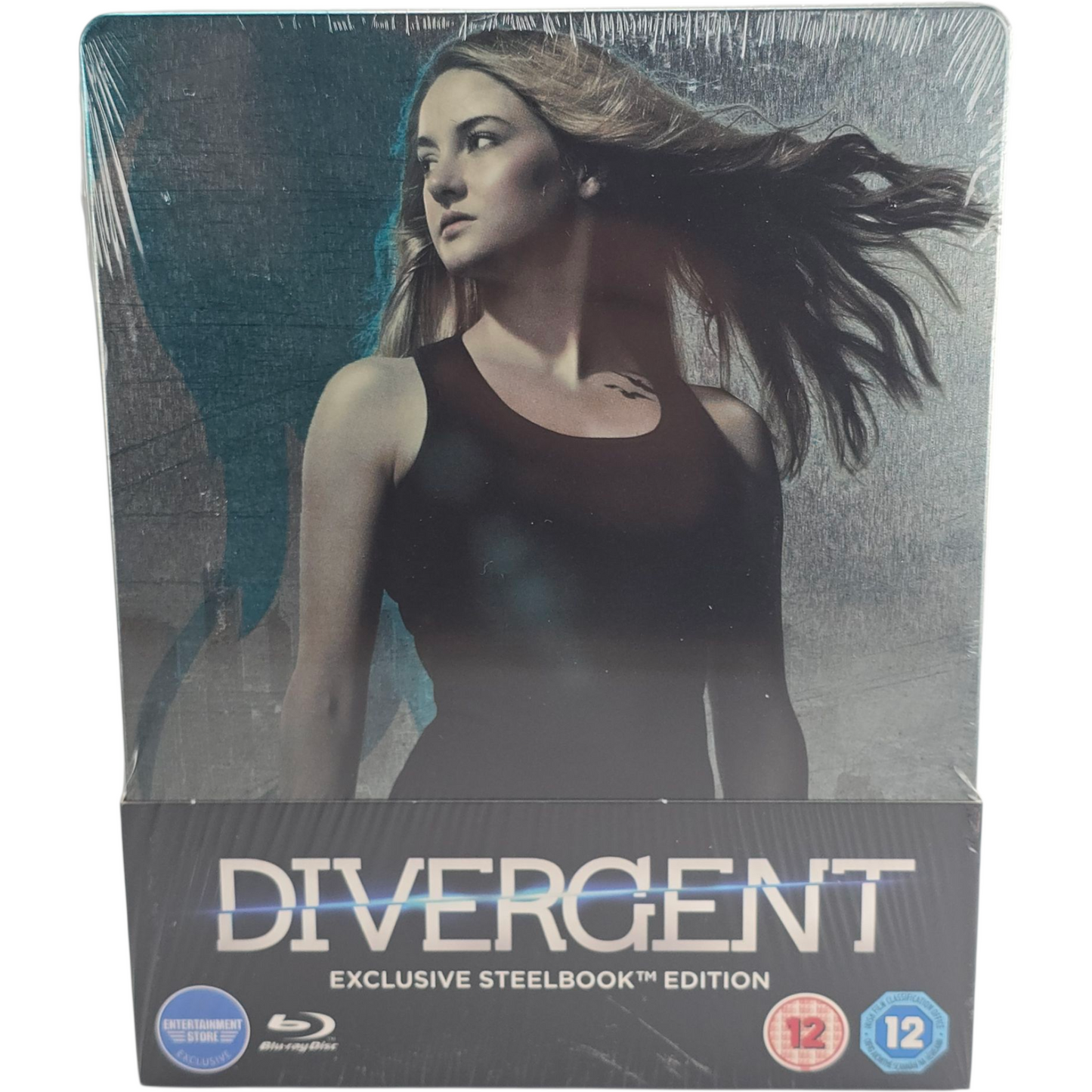 Divergent Blu-ray SteelBook Shailene Woodley Ashley Judd 2014 Region B