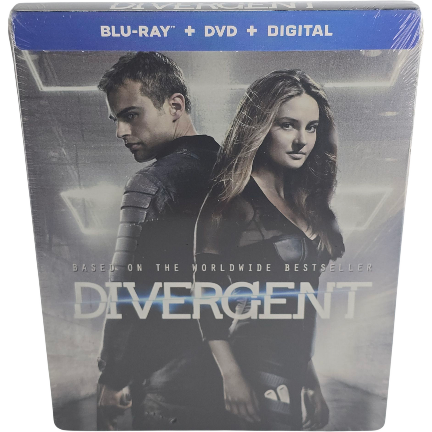 Divergent Blu-ray SteelBook Blu-ray + DVD + Digital HD Édt limitée 2014 Zone A