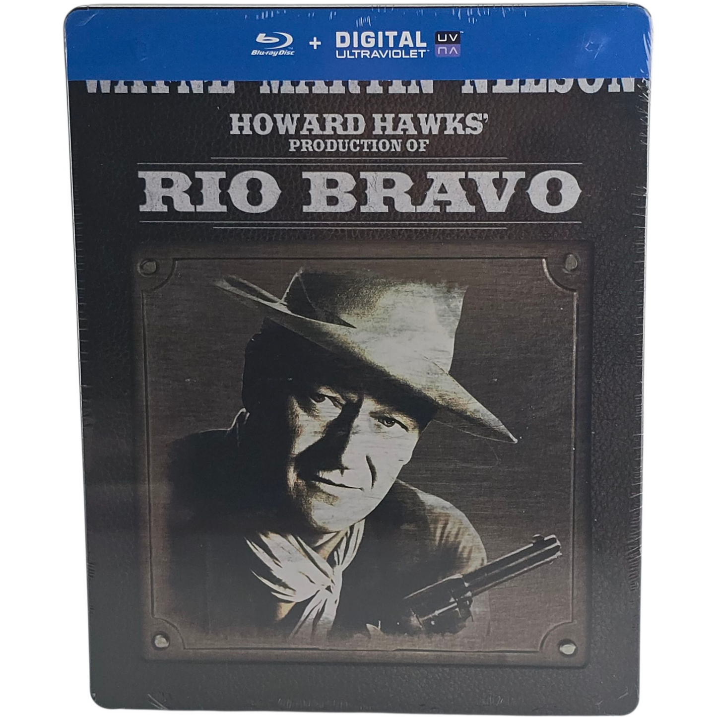 Rio Bravo 1959 Blu-ray SteelBook Débossé Édition Limitée John Wayne Region Libre