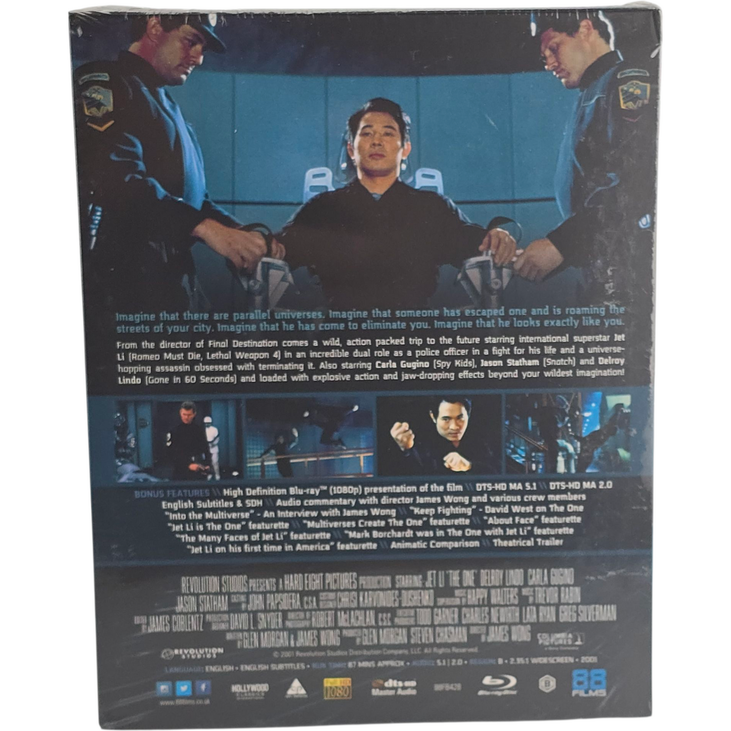 The One Blu-ray SteelBook Jet Li Jason Statham 2001 James Wong 2021 Zone B