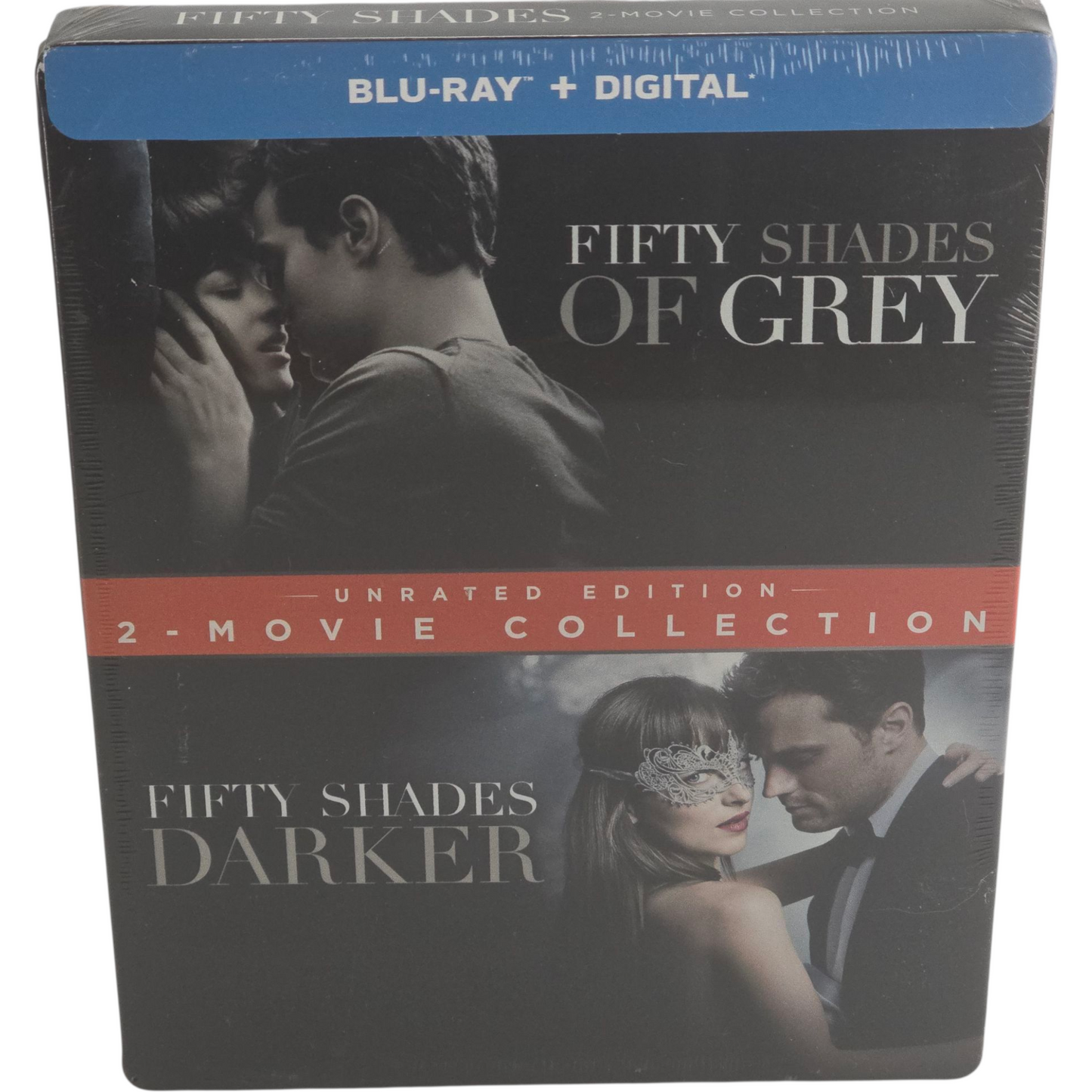 Cinquante nuances de Grey + Cinquante nuances sombres Blu-ray + DVD SteelBook A