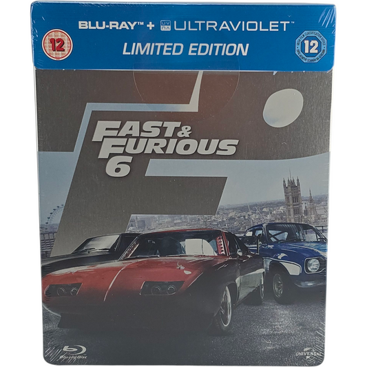 Fast & Furious 6 (2013) - SteelBook Blu-ray - Zone libre - vue 2