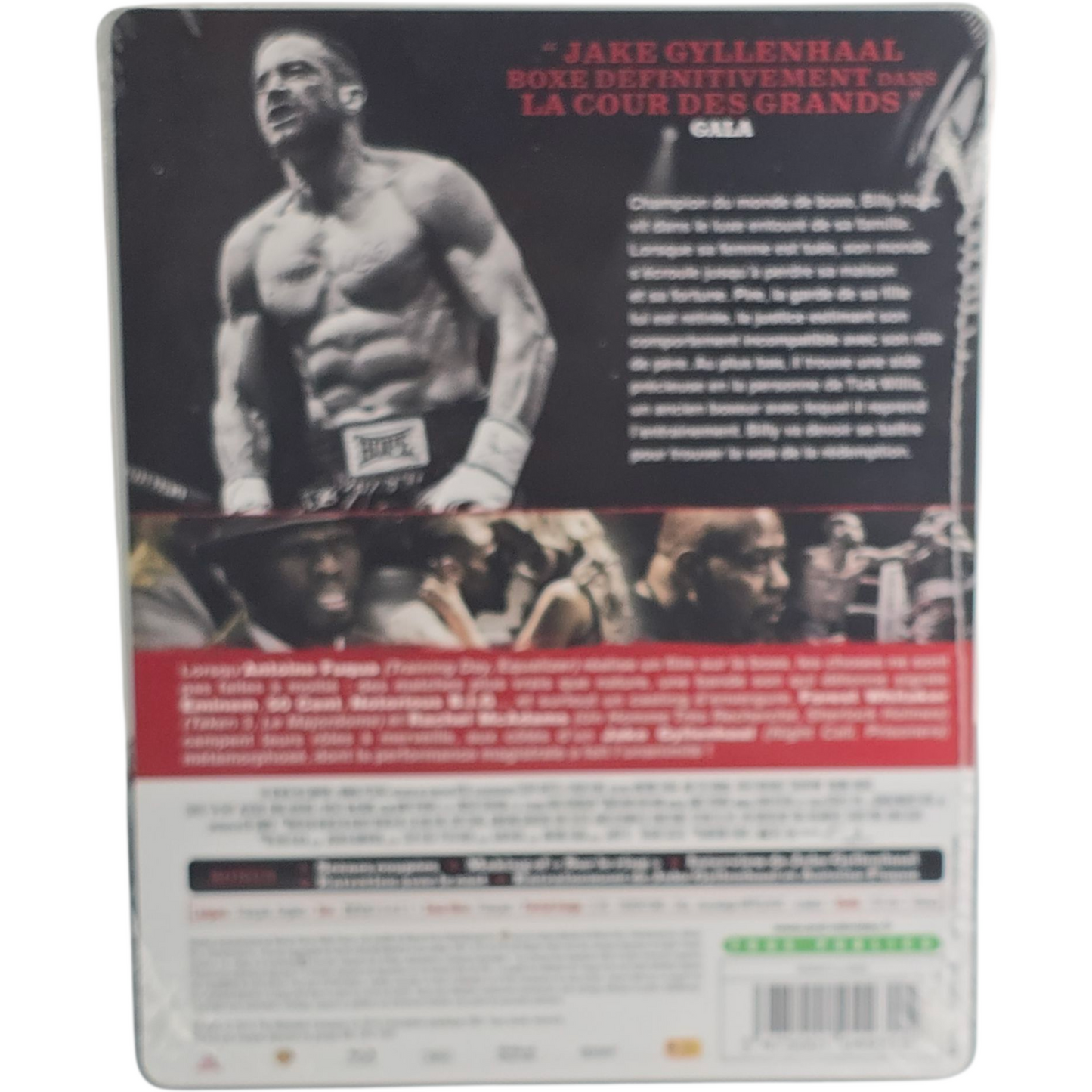 Southpaw La Rage au ventre Blu-ray SteelBook Jake Gyllenhaal 2015 region B