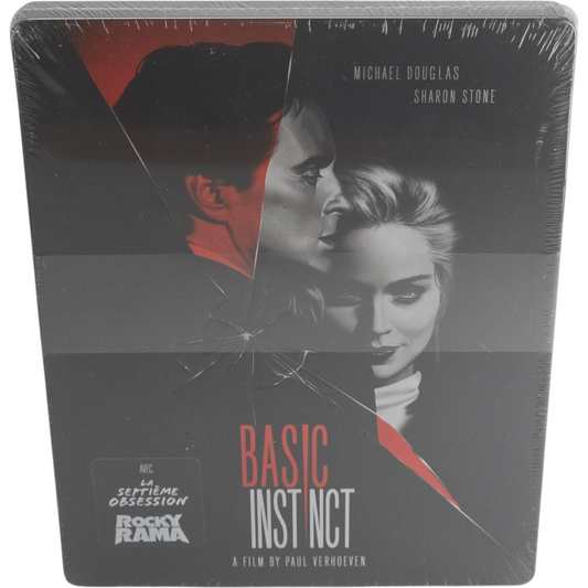 Basic Instinct 4K Ultra HD + Blu-ray Steelbook Débossé Douglas, Sharon Stone B