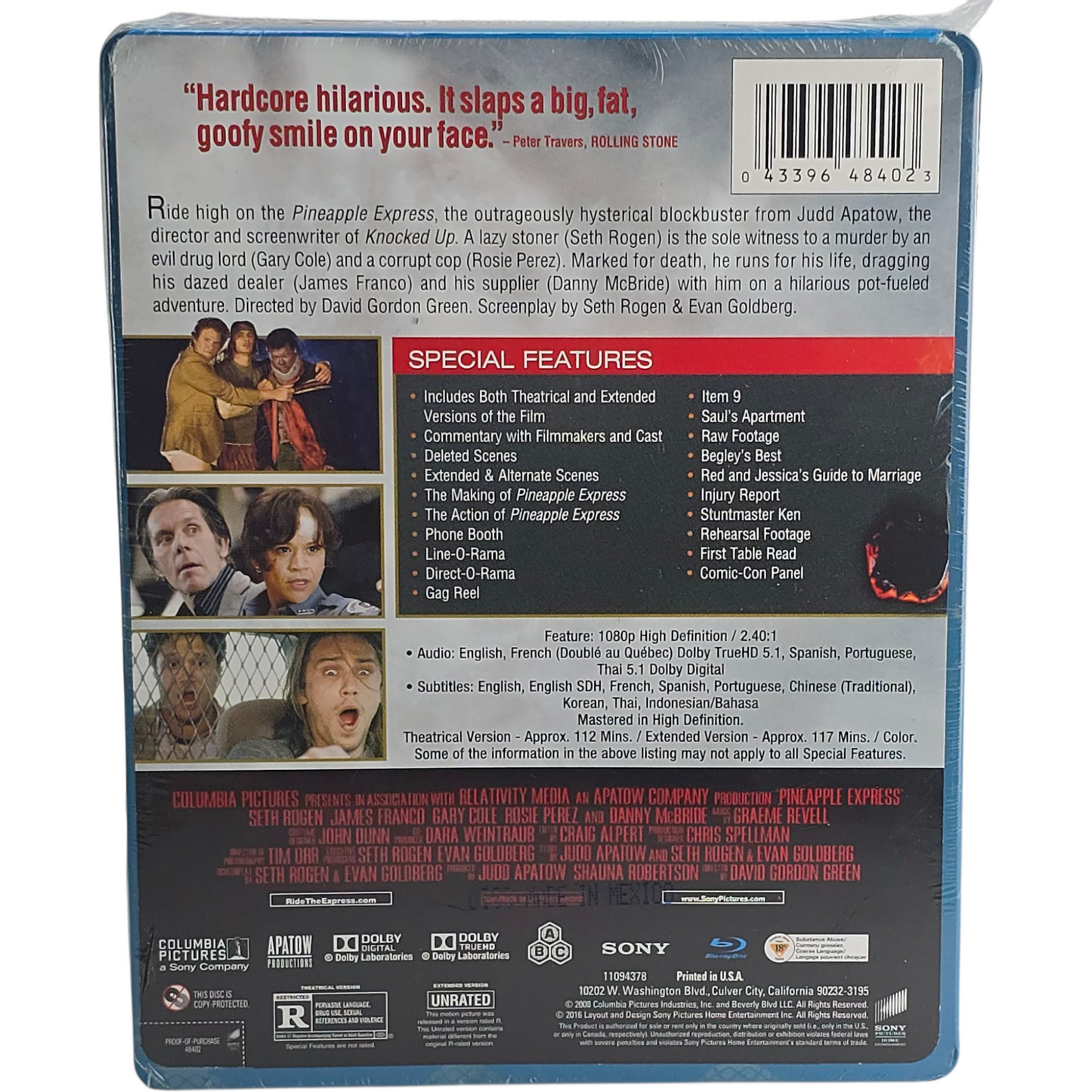 Délire Express Blu-ray SteelBook Stephen King 2016 James Franco Seth Rogen Libre