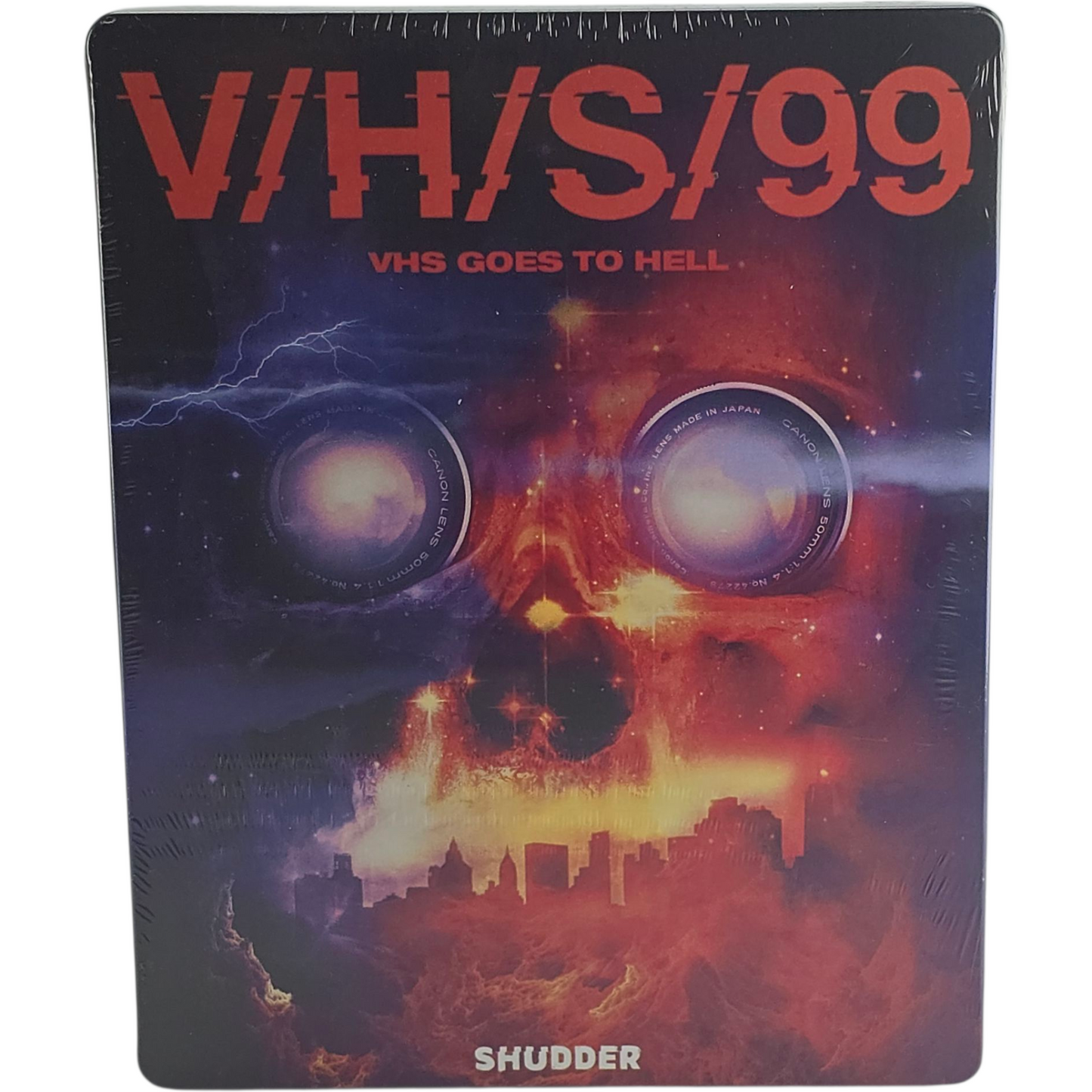 V/H/S/99 Blu-ray SteelBook Blu-ray + DVD 2023 Flying Lotus Zone A