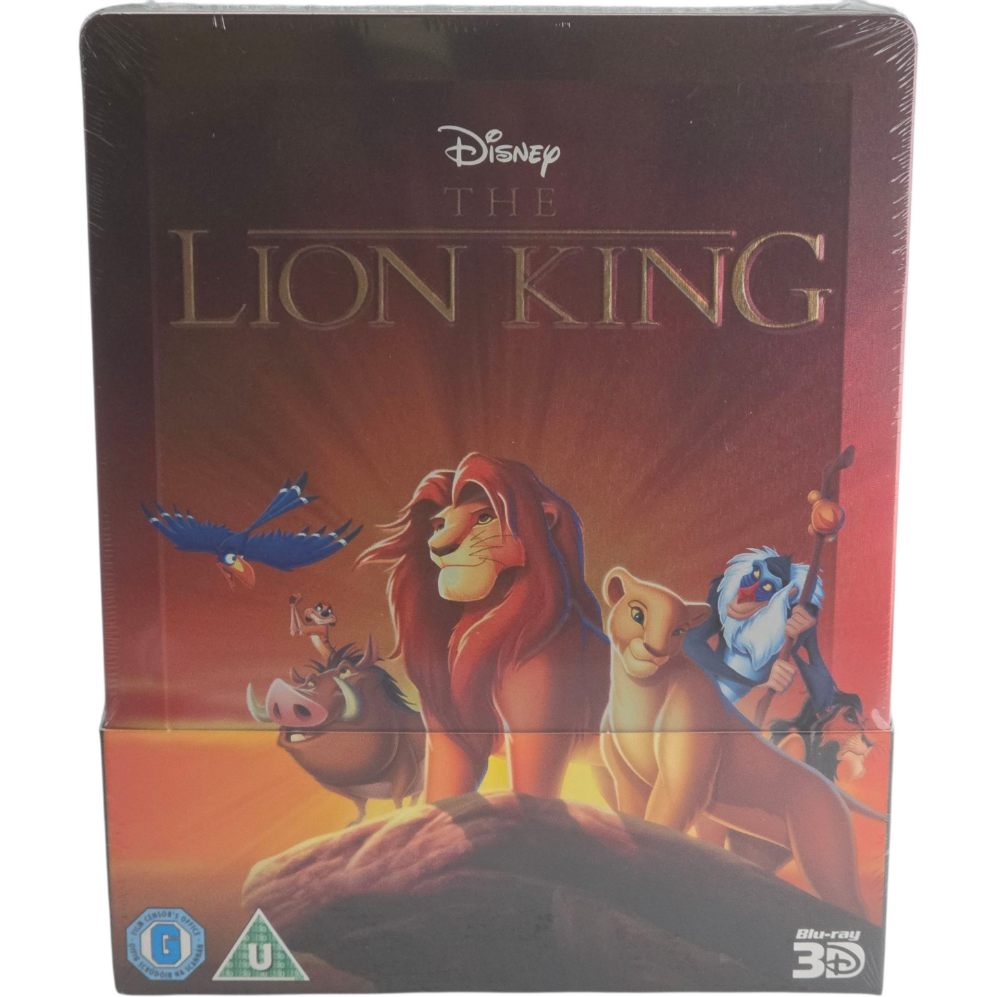 Le Roi Lion Blu-ray 3D + Blu-ray SteelBook Zavvi Disney Limitée 2014 Libre