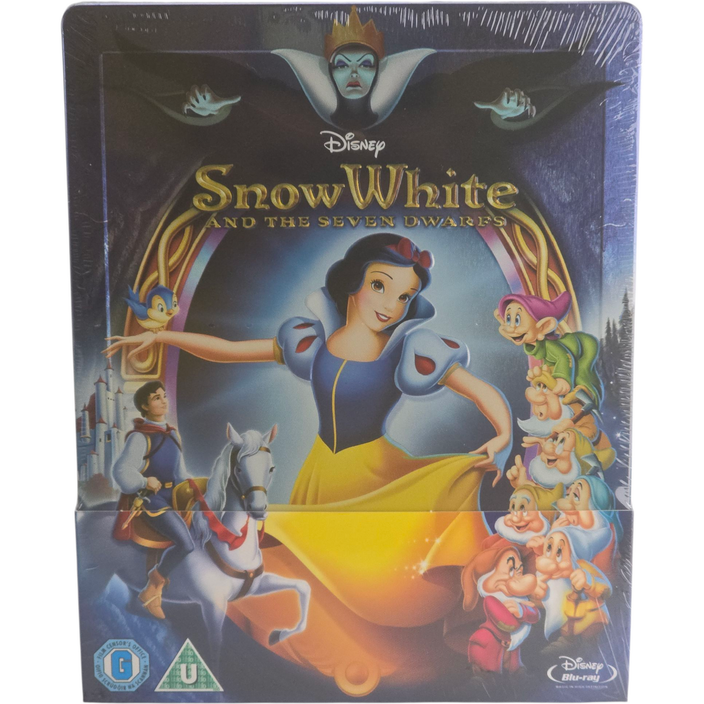 Blanche-Neige et les sept nains Blu-ray SteelBook Débossé Disney Zavvi limit Libre