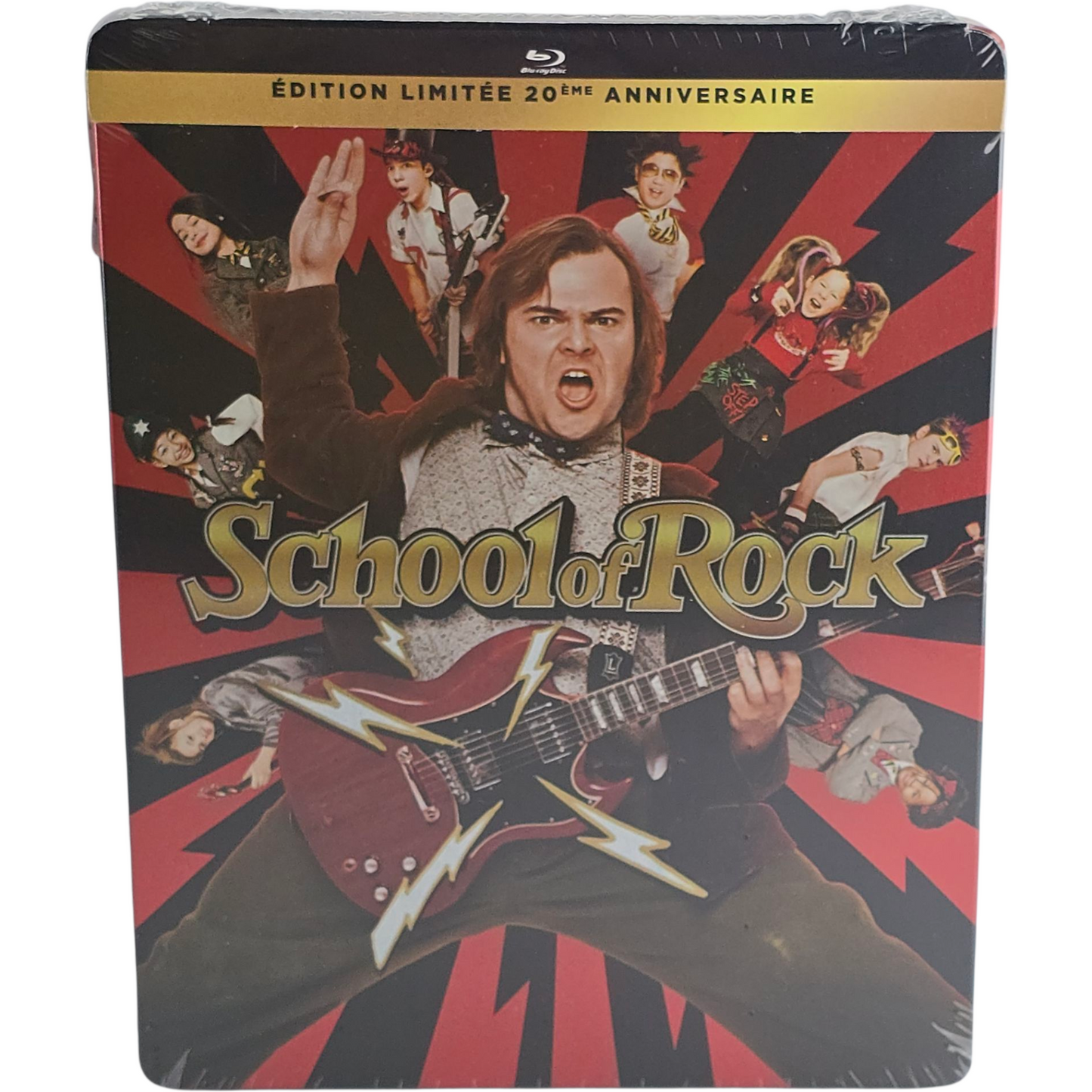 Rock Academy 2003 Steelbook 4K Ultra HD + Blu-ray Jack Black, Joan Cusack B