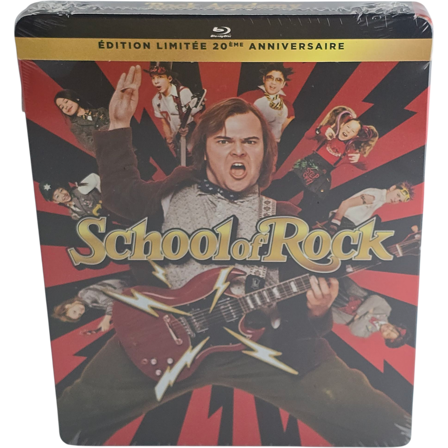Rock Academy 2003 Steelbook 4K Ultra HD + Blu-ray Jack Black, Joan Cusack B