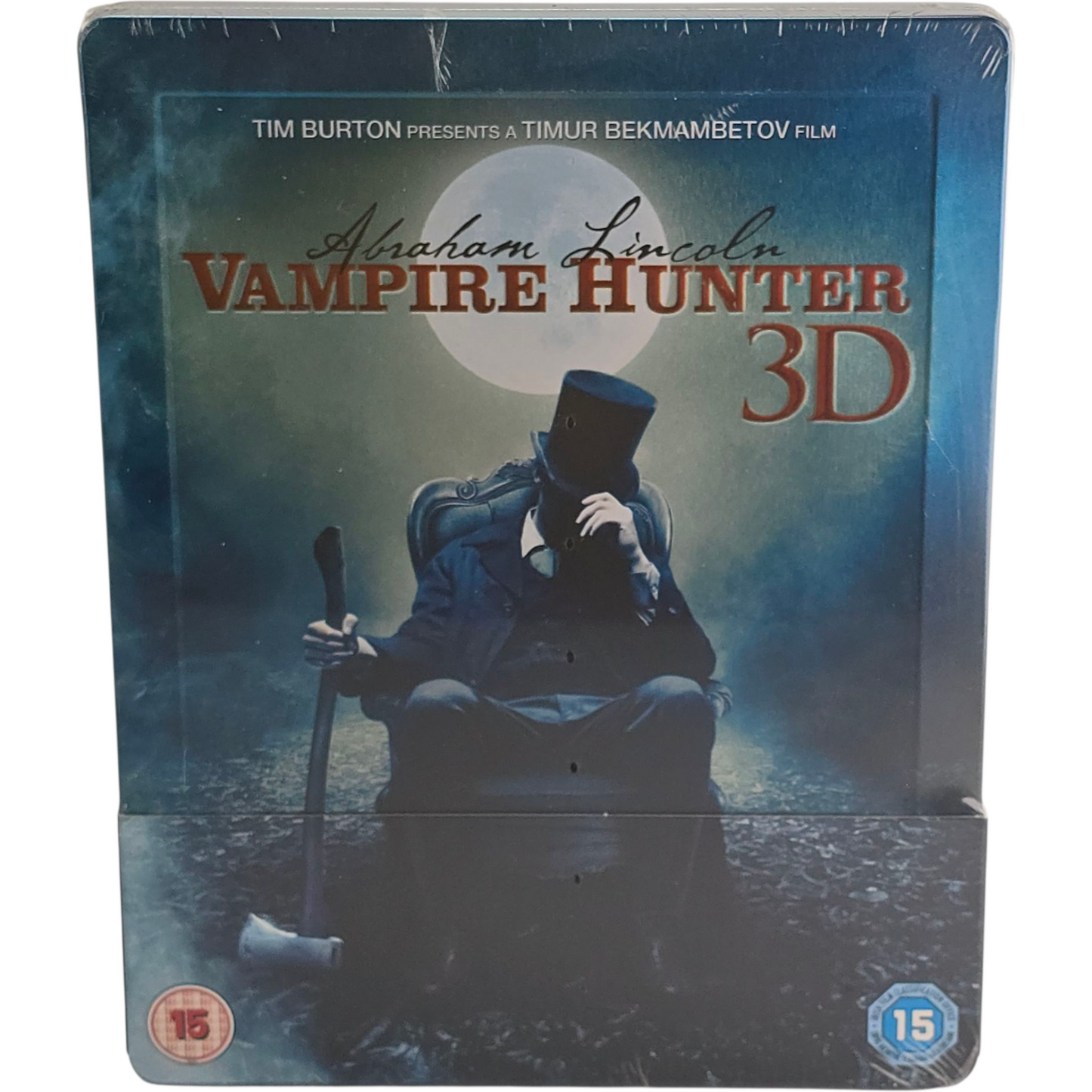 Abraham Lincoln:Chasseur de Vampires Blu-ray 3D+Blu-ray SteelBook Zavvi B