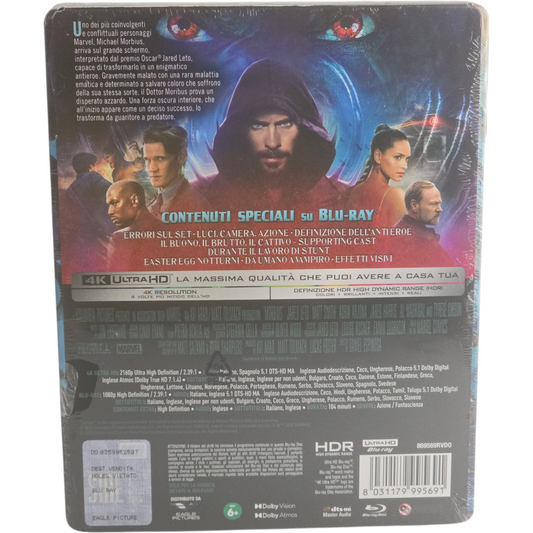 Morbius (2022) – SteelBook 4K Ultra HD + Blu-ray – Zone B
