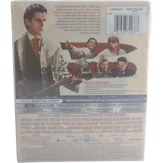 American Psycho - SteelBook 4K Ultra HD + Blu-ray - Visuel 3