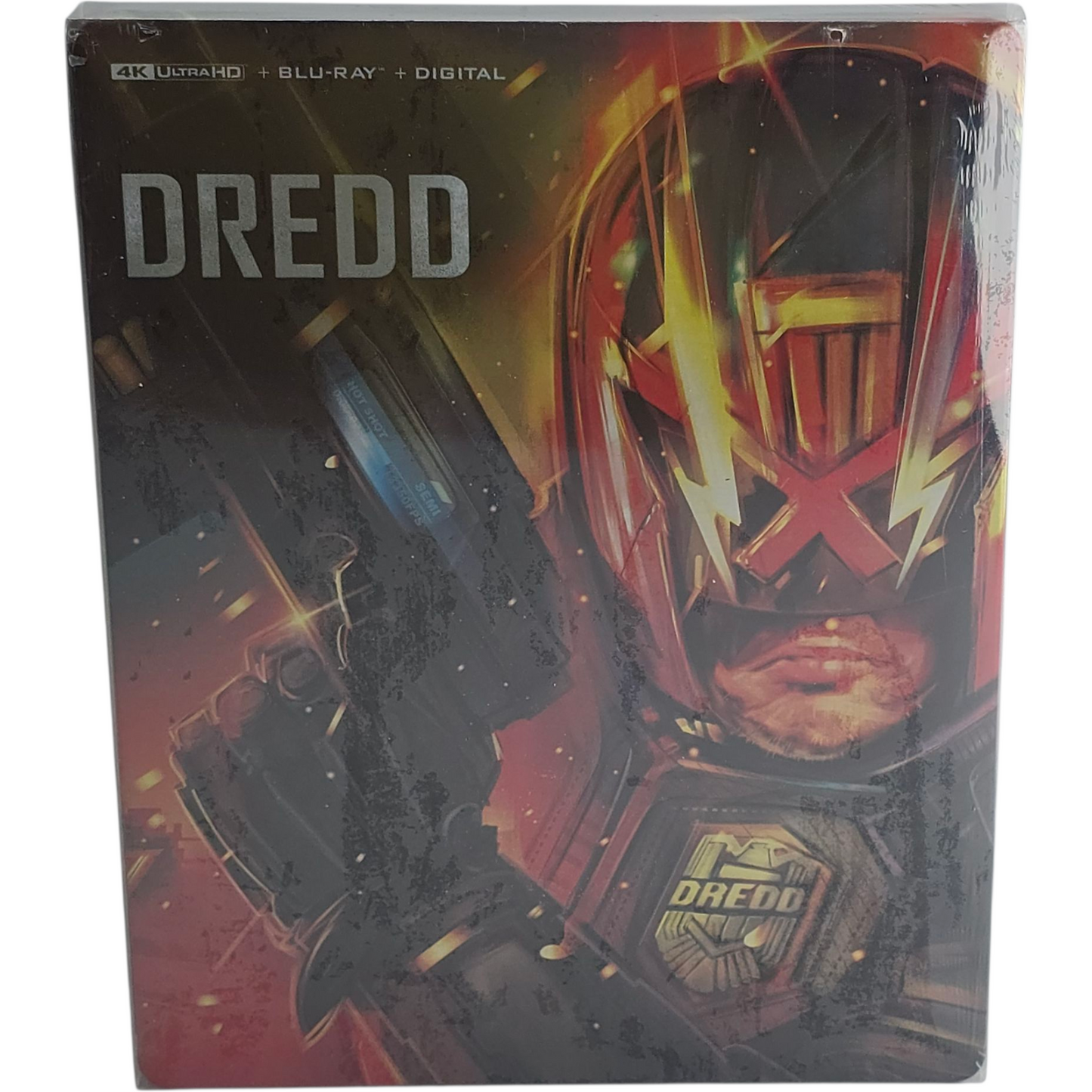 Dredd 4K Ultra HD + Blu-ray 3D + Blu-ray + Digital SteelBook 2021 Zone Libre
