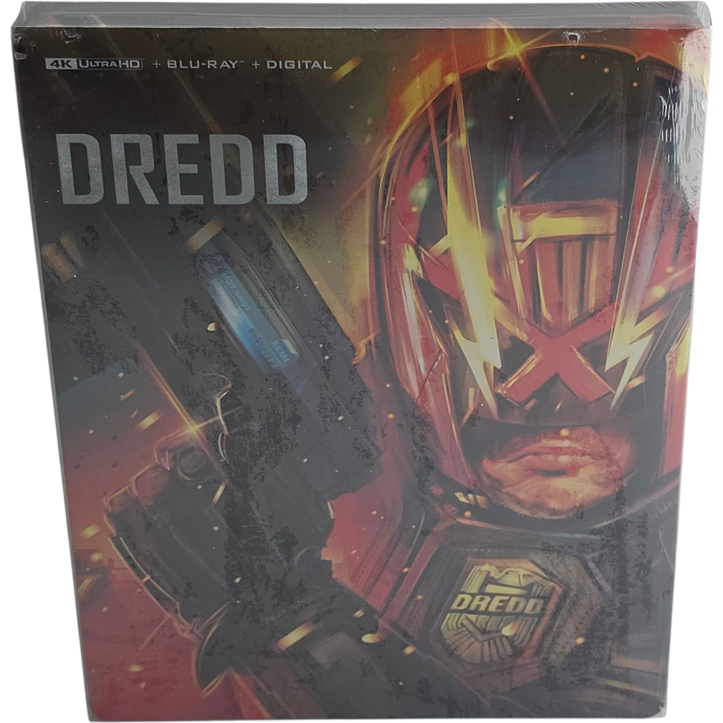 Dredd 4K Ultra HD + Blu-ray 3D + Blu-ray + Digital SteelBook 2021 Zone Libre