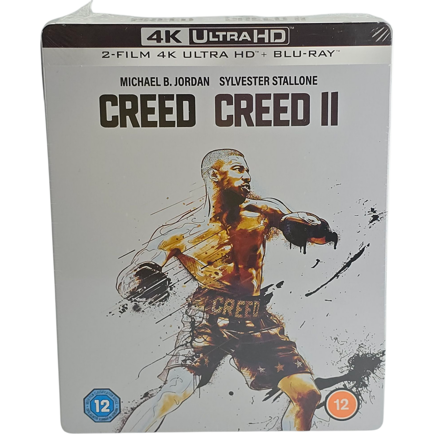 Creed / Creed II SteelBook 2 Films 4K Ultra HD + Blu-ray Édition Limitée Zone B