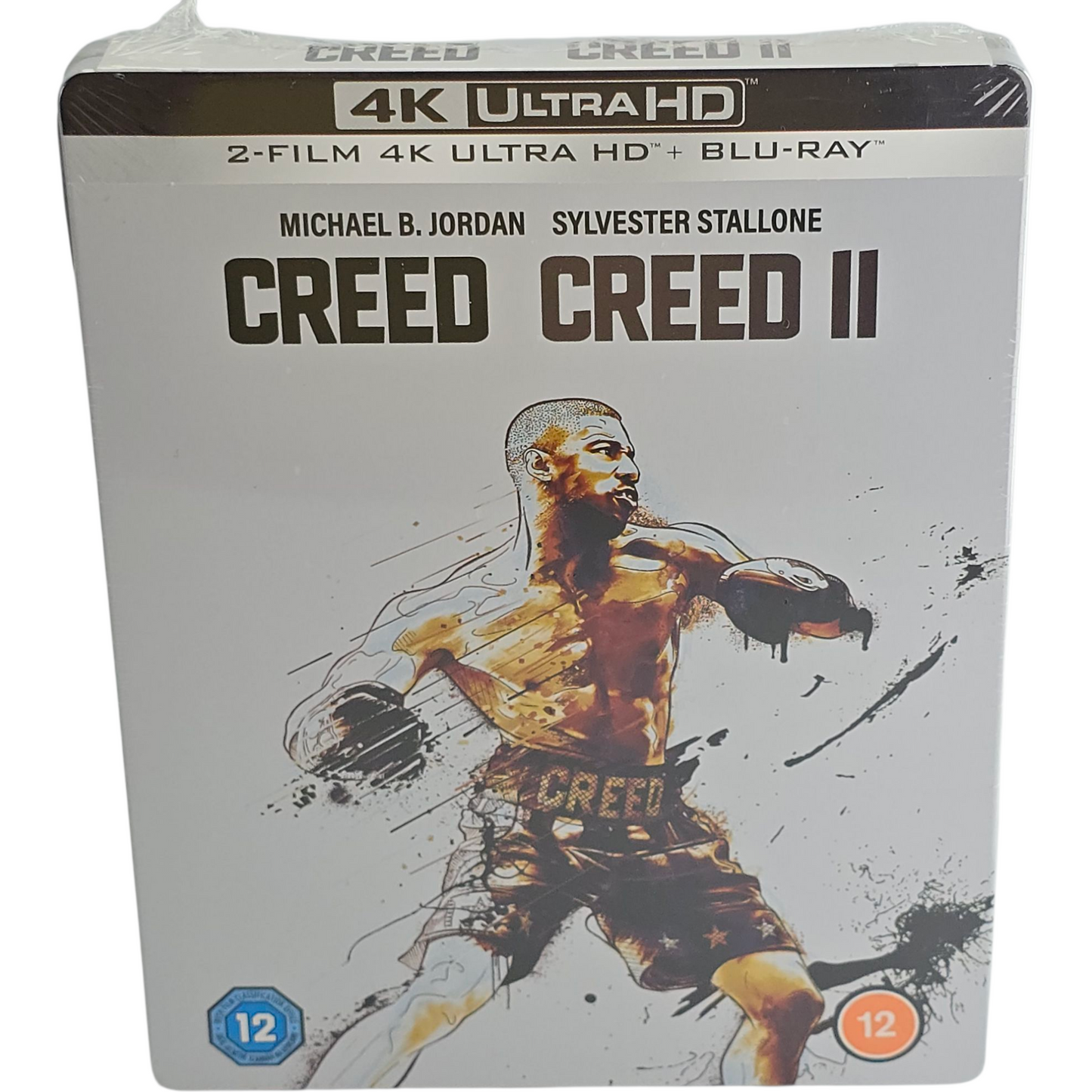 Creed / Creed II SteelBook 2 Films 4K Ultra HD + Blu-ray Édition Limitée Zone B