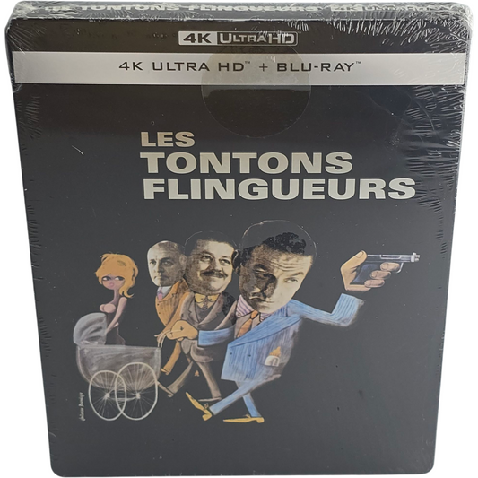 Les Tontons flingueurs 4K Ultra HD + Blu-ray Steelbook  Monsieur Gangster Libre
