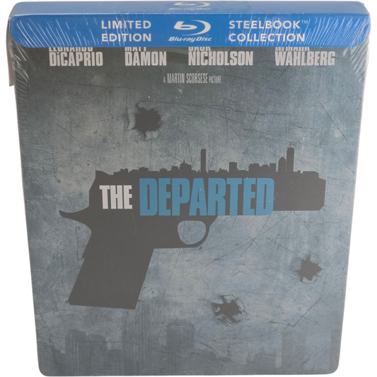 The Departed Steelbook Blu-ray 2010  Leonardo DiCaprio , Matt Damon Zone Libre