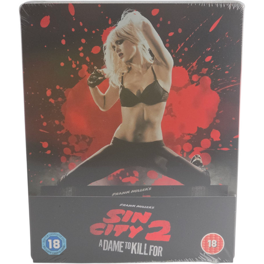 Sin City : J’ai tué pour elle (2014) - SteelBook Blu-ray 3D + Blu-ray - Zone B - vue 2