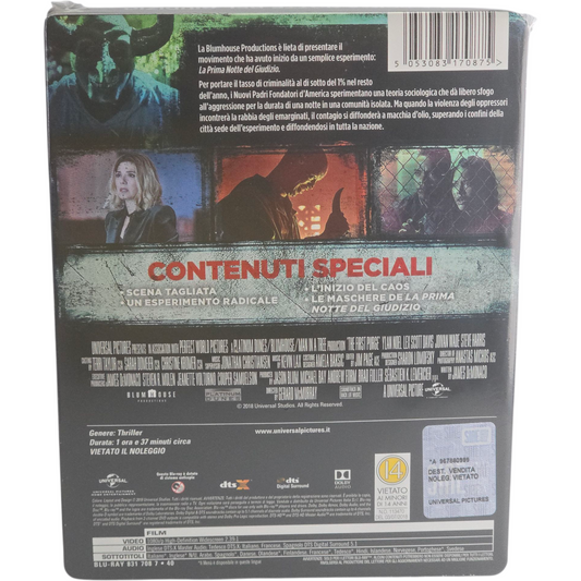 American Nightmare 4 : Les Origines (2018) - SteelBook Blu-ray - Zone B - vue 3