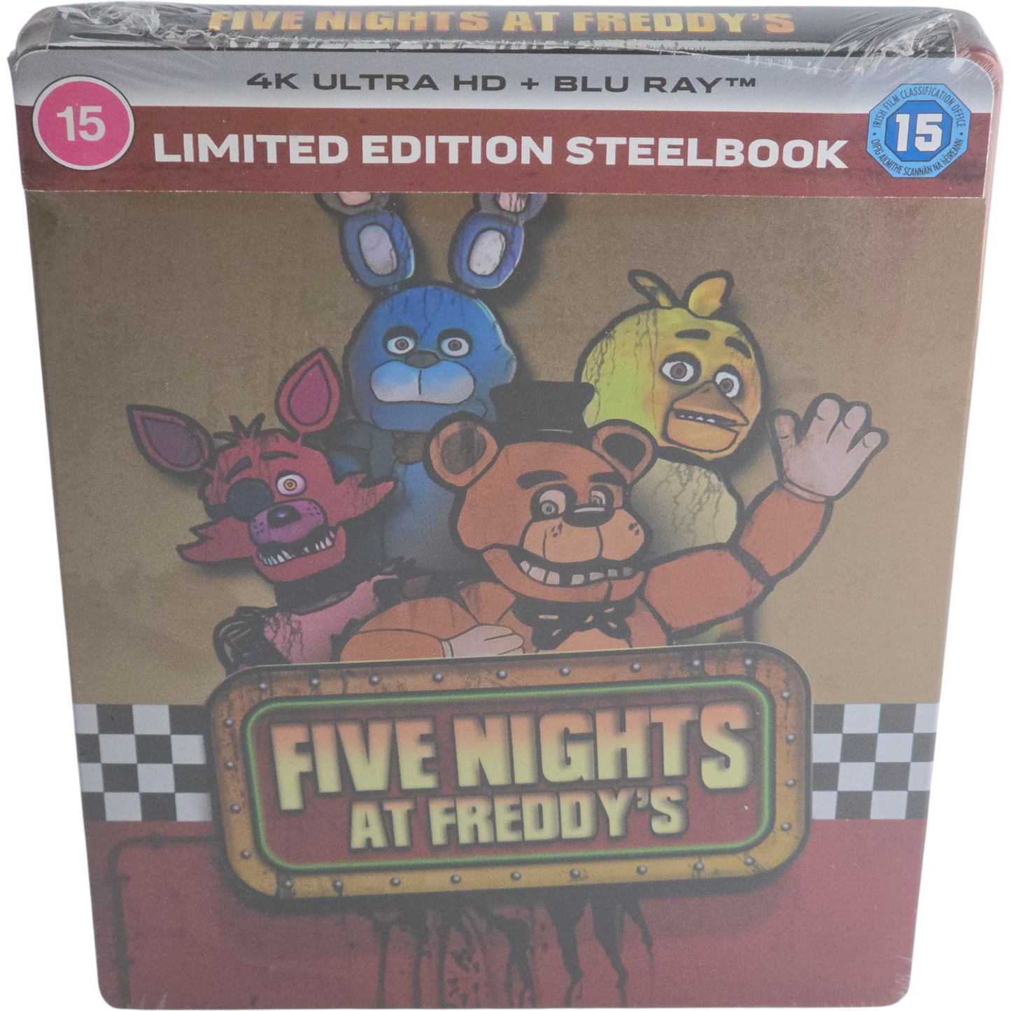 Five Nights at Freddy's 4K Ultra HD+Blu-ray Steelbook Édition limitée Zone B