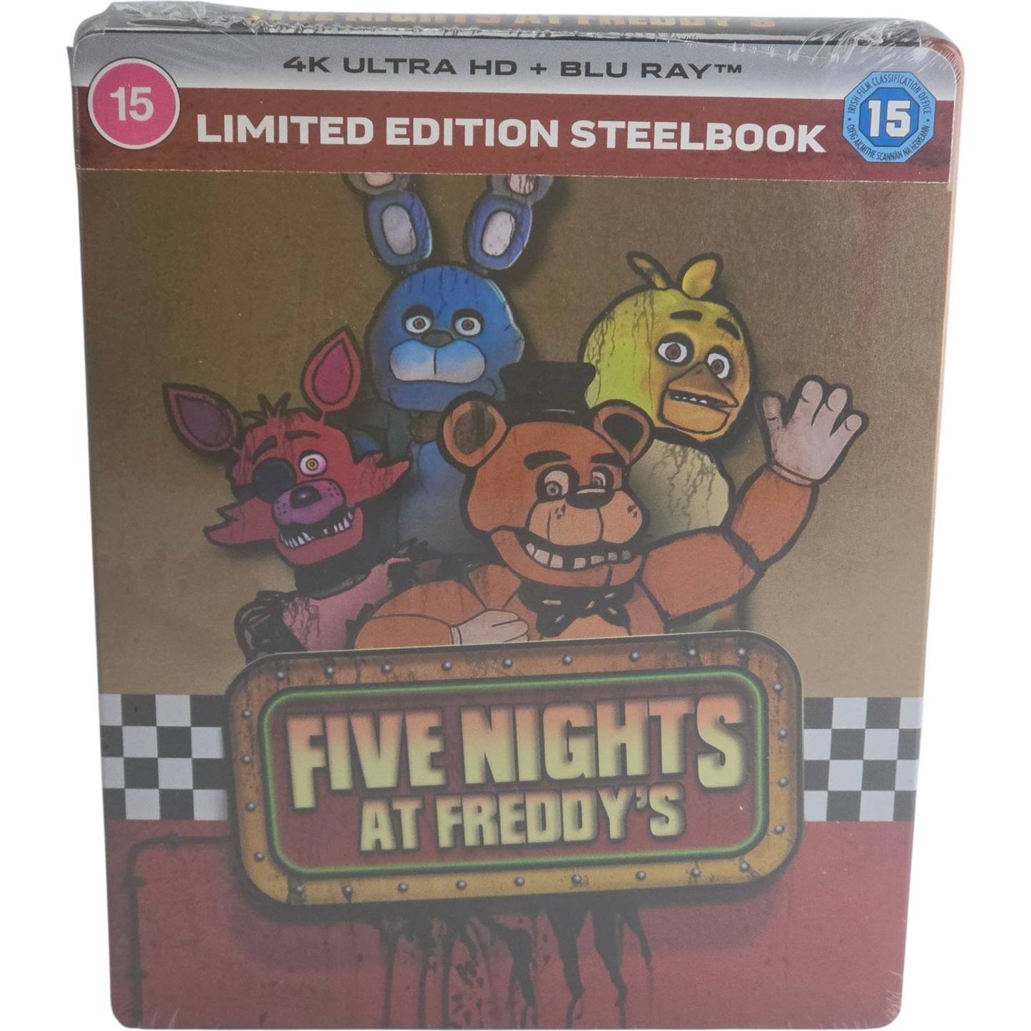 Five Nights at Freddy's 4K Ultra HD+Blu-ray Steelbook Édition limitée Zone B