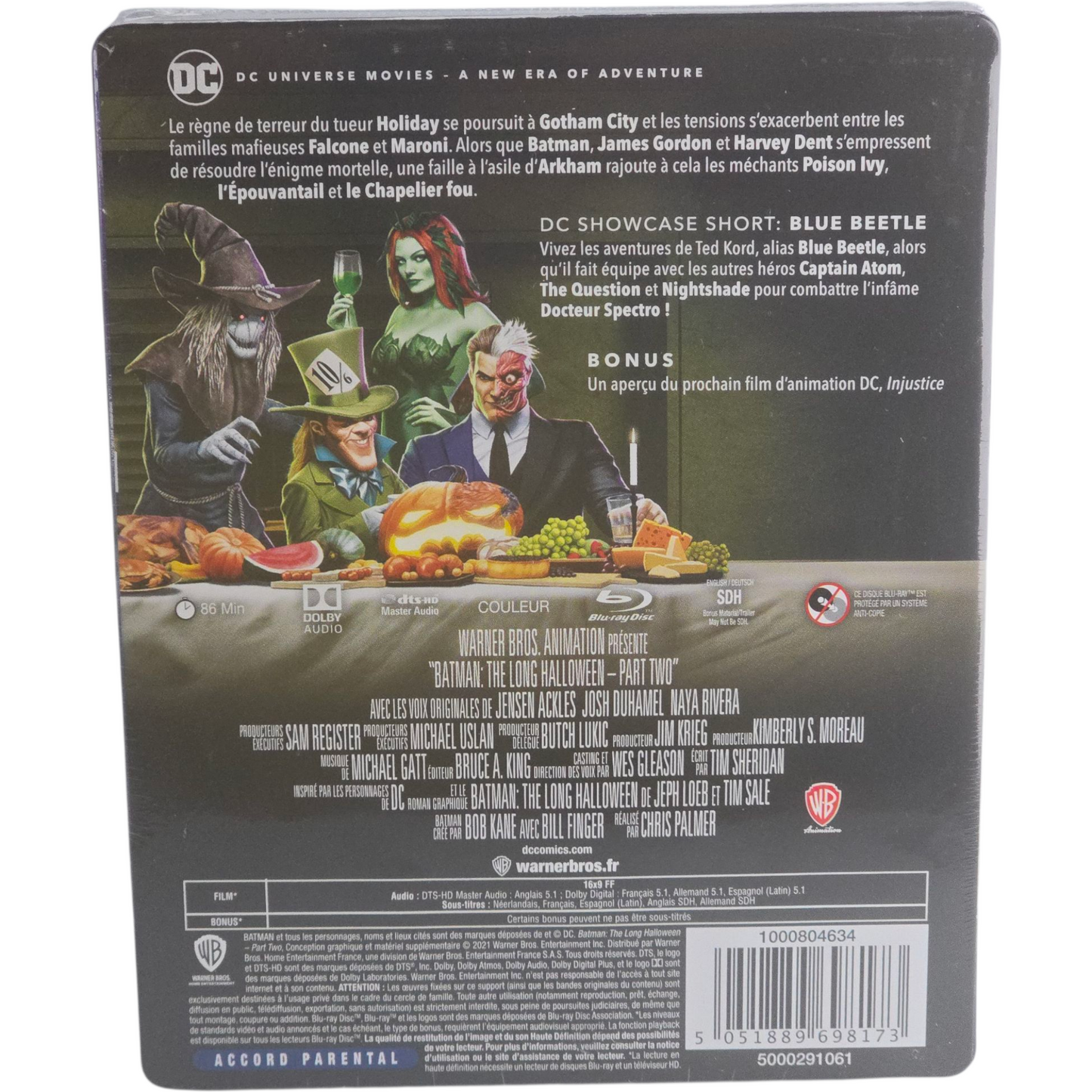 Batman: The Long Halloween, Part 2 Blu-ray SteelBook Chris Palmer 2021 Region B