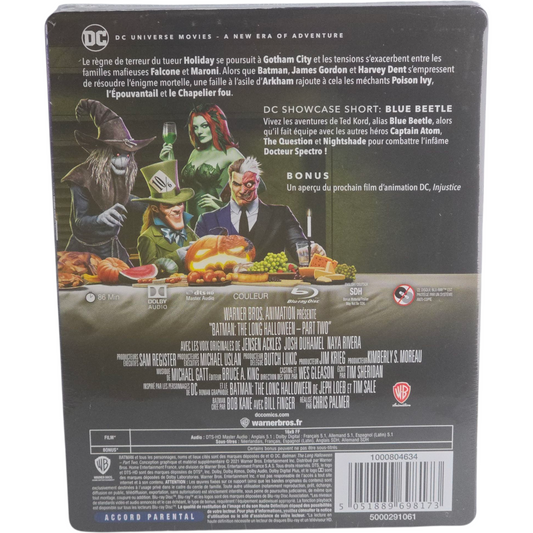 Batman : The Long Halloween – Part Two (2021) - SteelBook Blu-ray - Zone B - vue 3