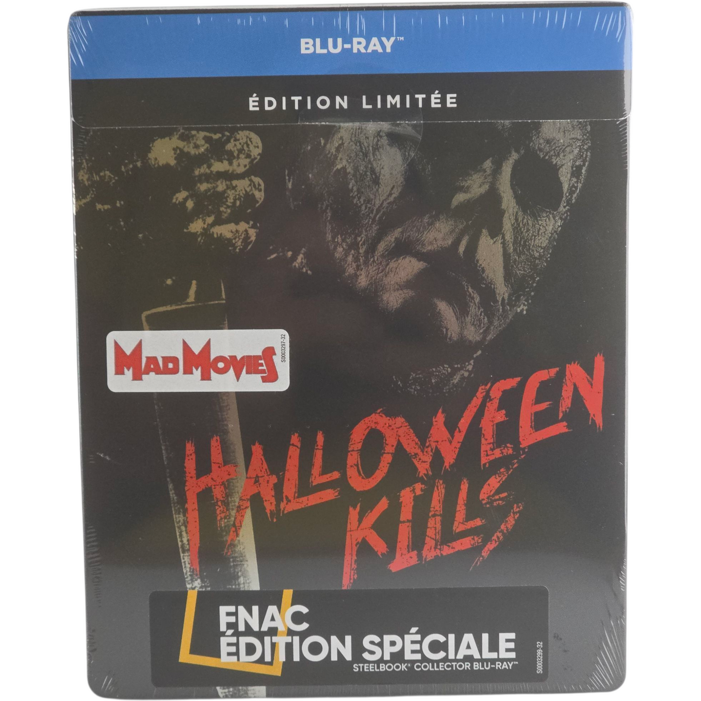 Halloween Kills Blu-ray SteelBook Fnac Exclusif Jamie Lee Curtis 2022 Region B