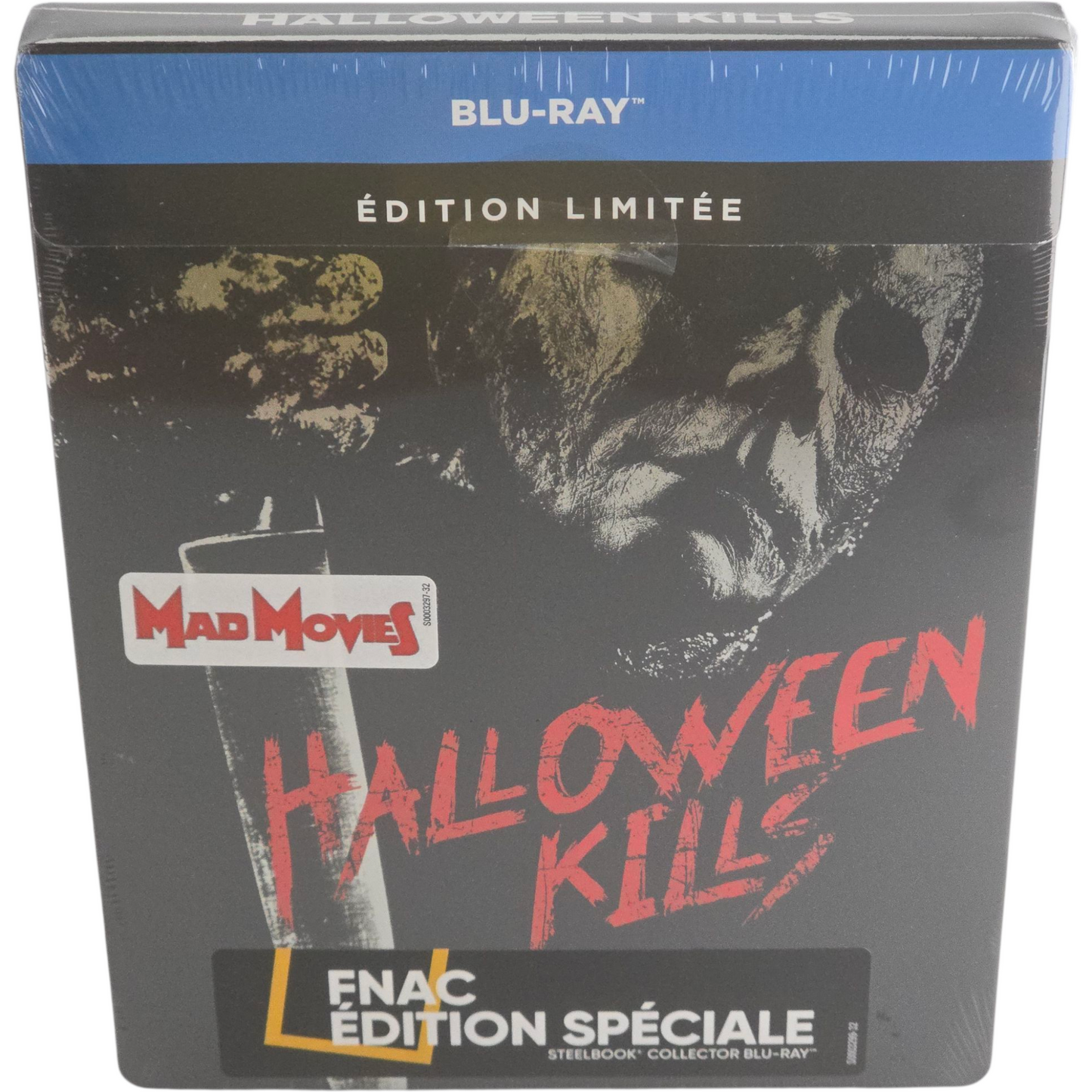 Halloween Kills Blu-ray SteelBook Fnac Exclusif Jamie Lee Curtis 2022 Region B