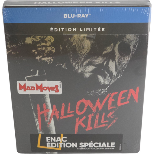 Halloween Kills Blu-ray SteelBook Fnac Exclusif  Jamie Lee Curtis 2022 Region B