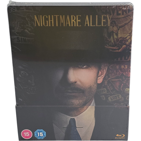 Nightmare Alley Blu-ray Steelbook Zavvi Bradley Cooper  2022 Region B