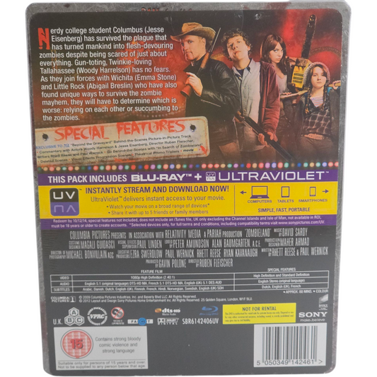 Bienvenue à Zombieland (2009) - SteelBook Blu-ray - Zone B - vue 3