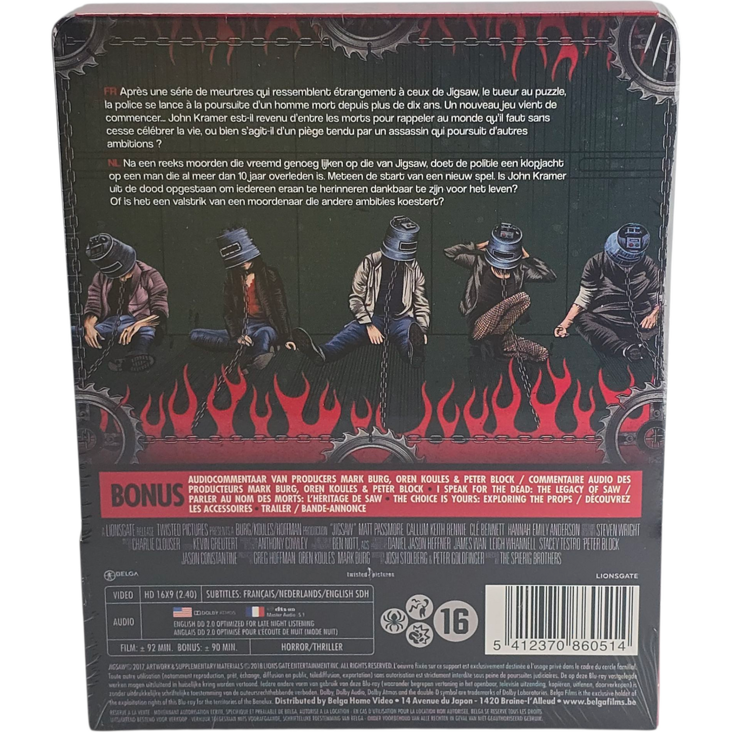 Jigsaw Matt Passmore Blu-ray Steelbook Michael , Peter Spierig 2018 Region B