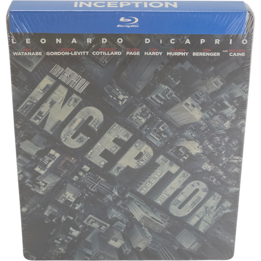 Inception Leonardo DiCaprio 2010 SteelBook Blu-ray Christopher Nolan Zone Libre