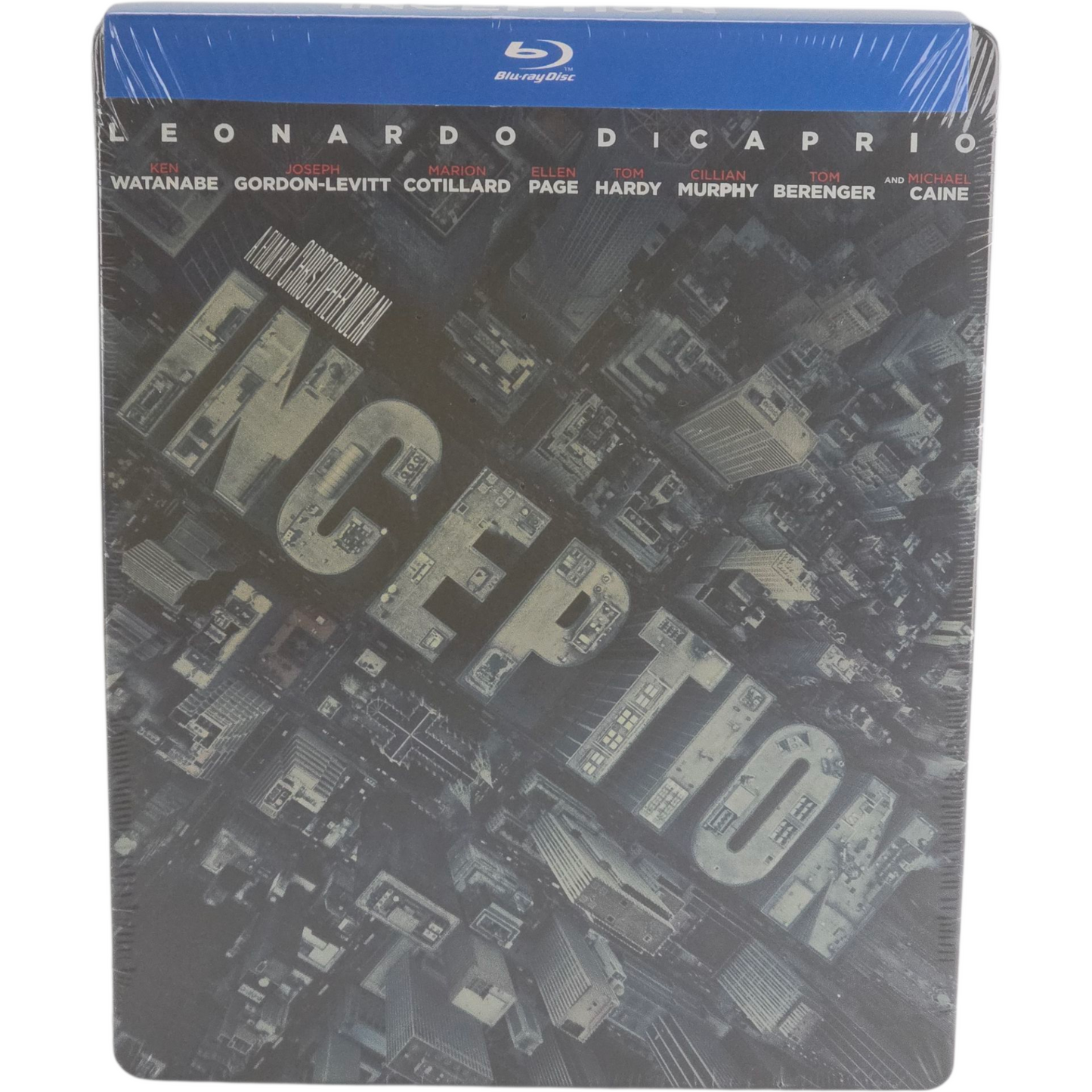 Inception Leonardo DiCaprio 2010 SteelBook Blu-ray Christopher Nolan Zone Libre