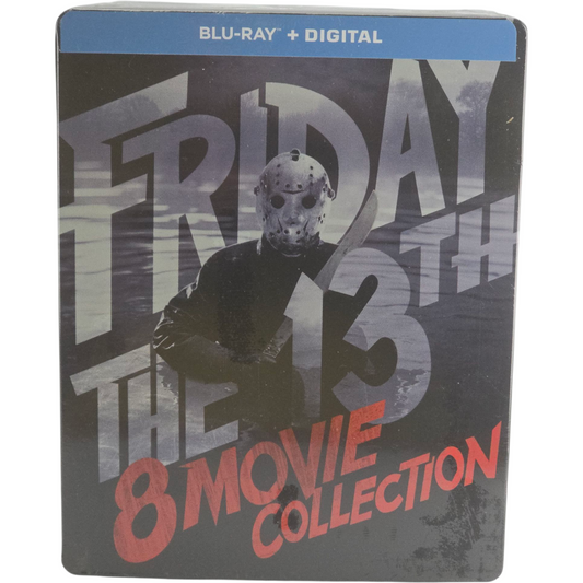 Vendredi 13 - Collection 8 films (1980-1989) - Coffret SteelBook Blu-ray - Zone A + Zone B - vue 2